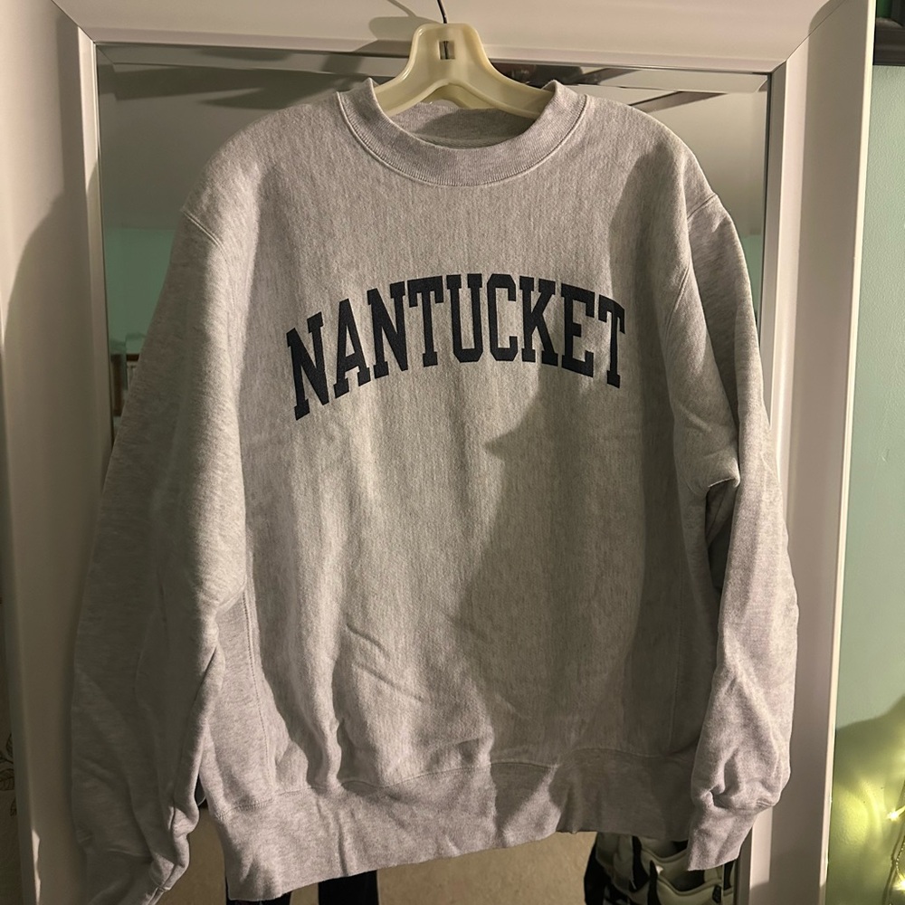 Nantucket Gray Crewneck